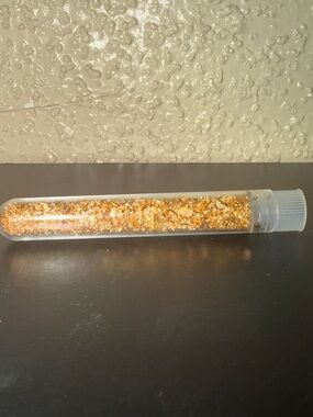 Real gold flakes